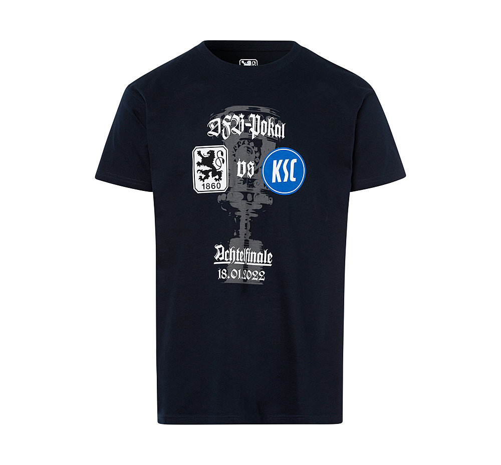 T-Shirt DFB-Pokal 1860 - KSC