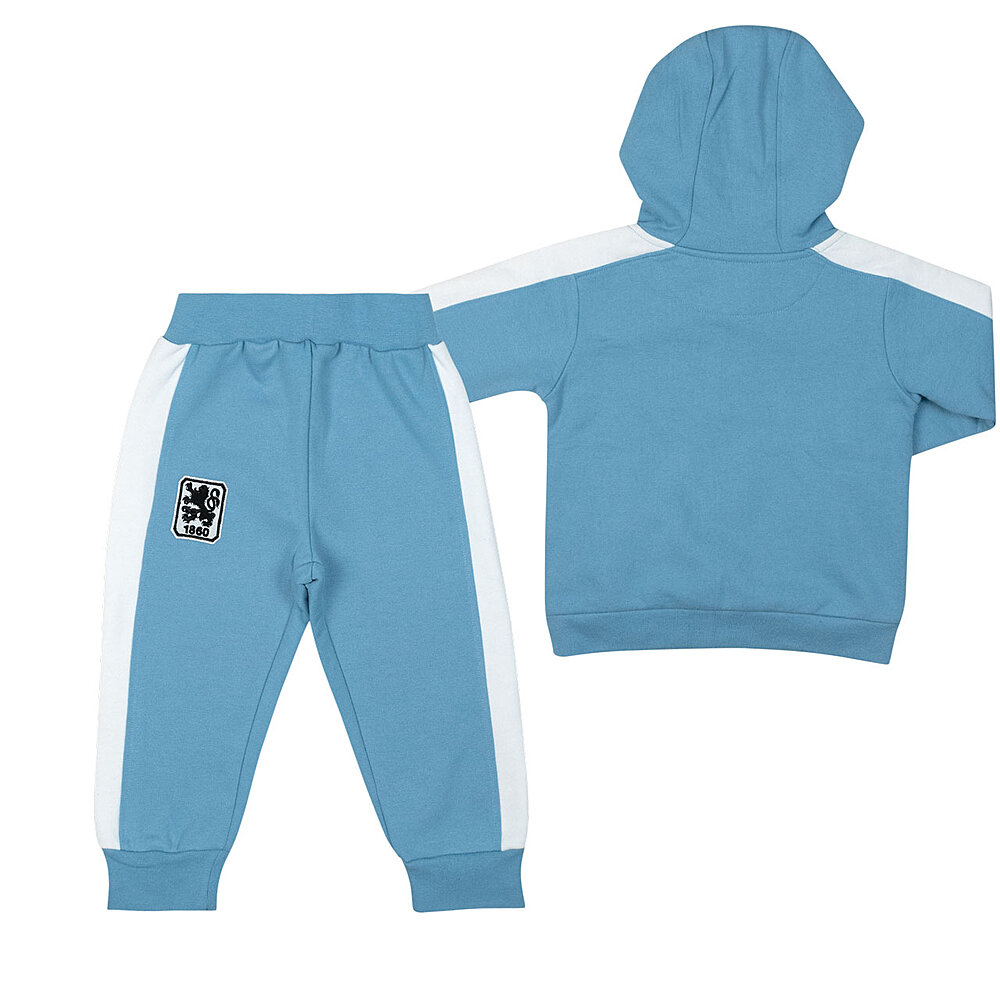 Kinder Jogger Logo hellblau Bild 2