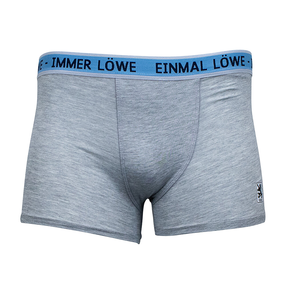 Boxer-Short 2er-Set anthramelange/marine Bild 2