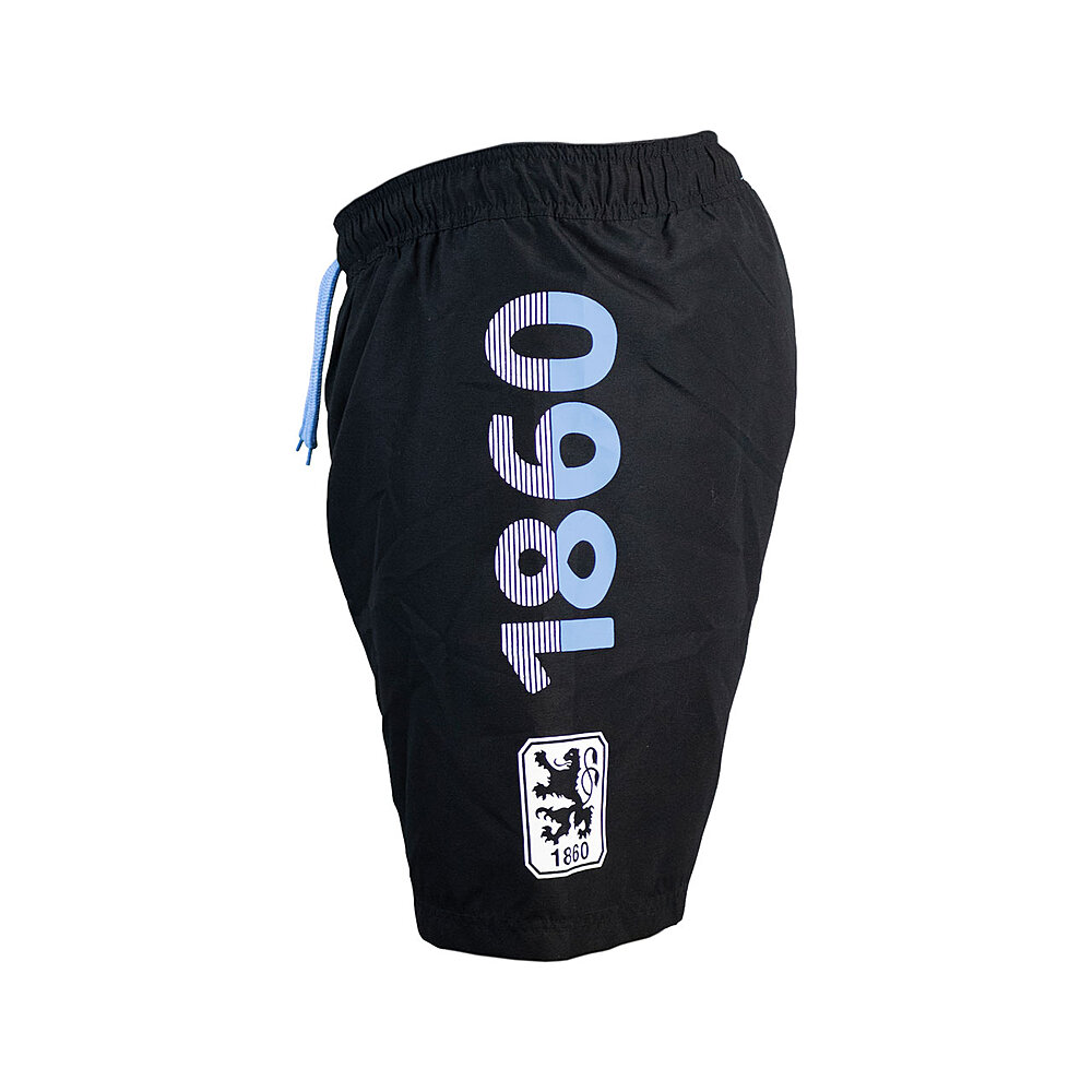 Badeshort 1860 schwarz Bild 2