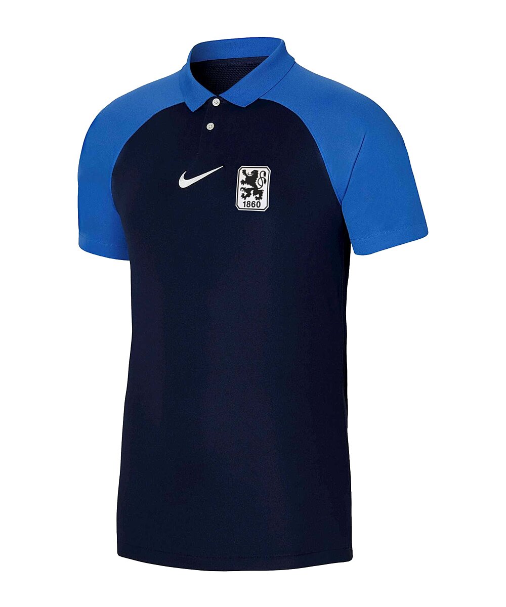 Royal blue nike golf shirt on sale