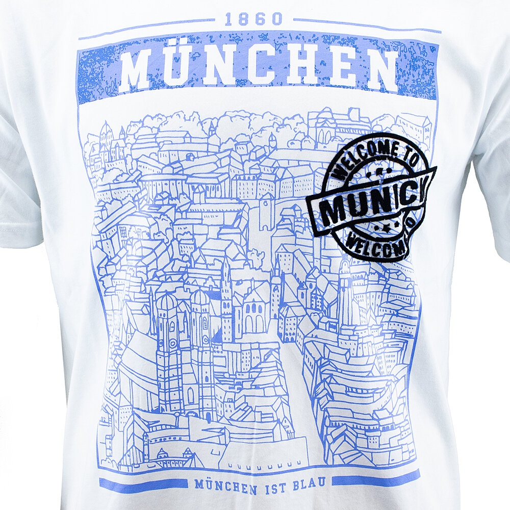 T-Shirt Map wei Bild 2