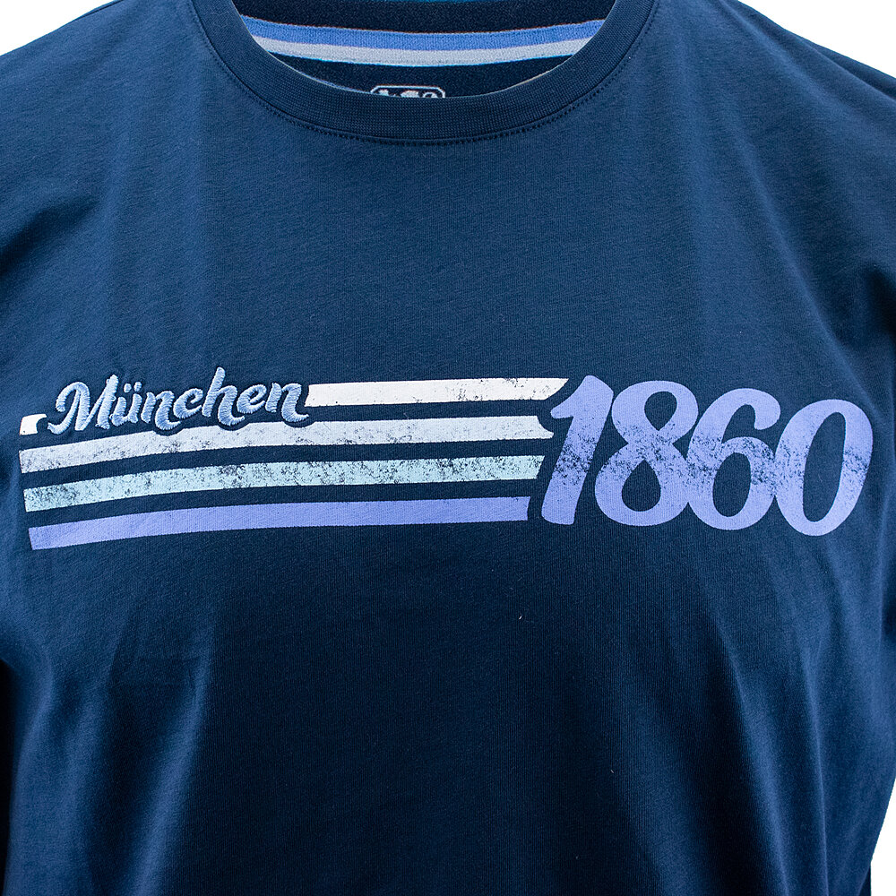 T-Shirt München Stripes marine Bild 2