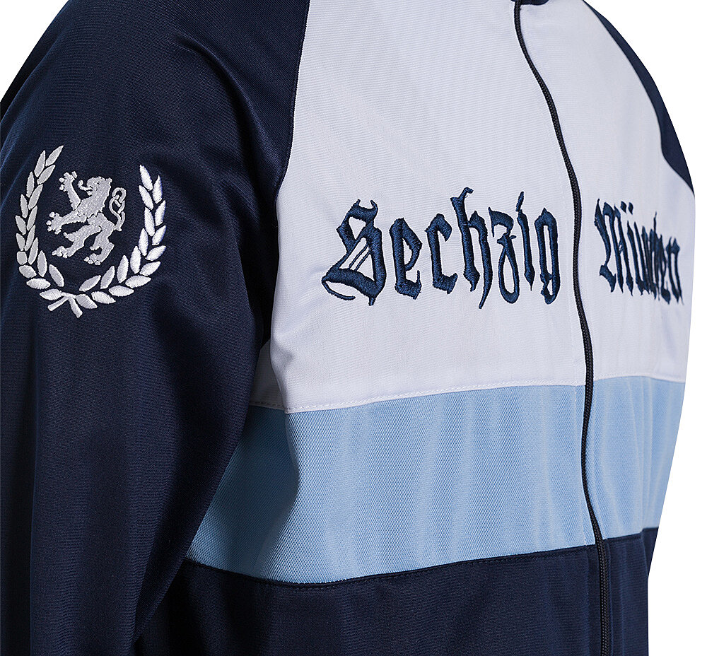 Freizeitjacke Sechzig Mnchen marine/hellblau/wei Bild 3