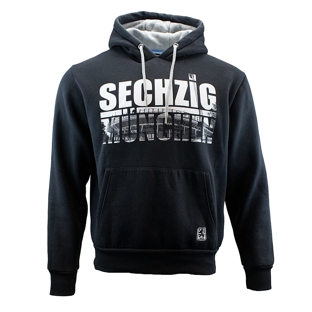 Hoodie Sechzig Grnwalder schwarz