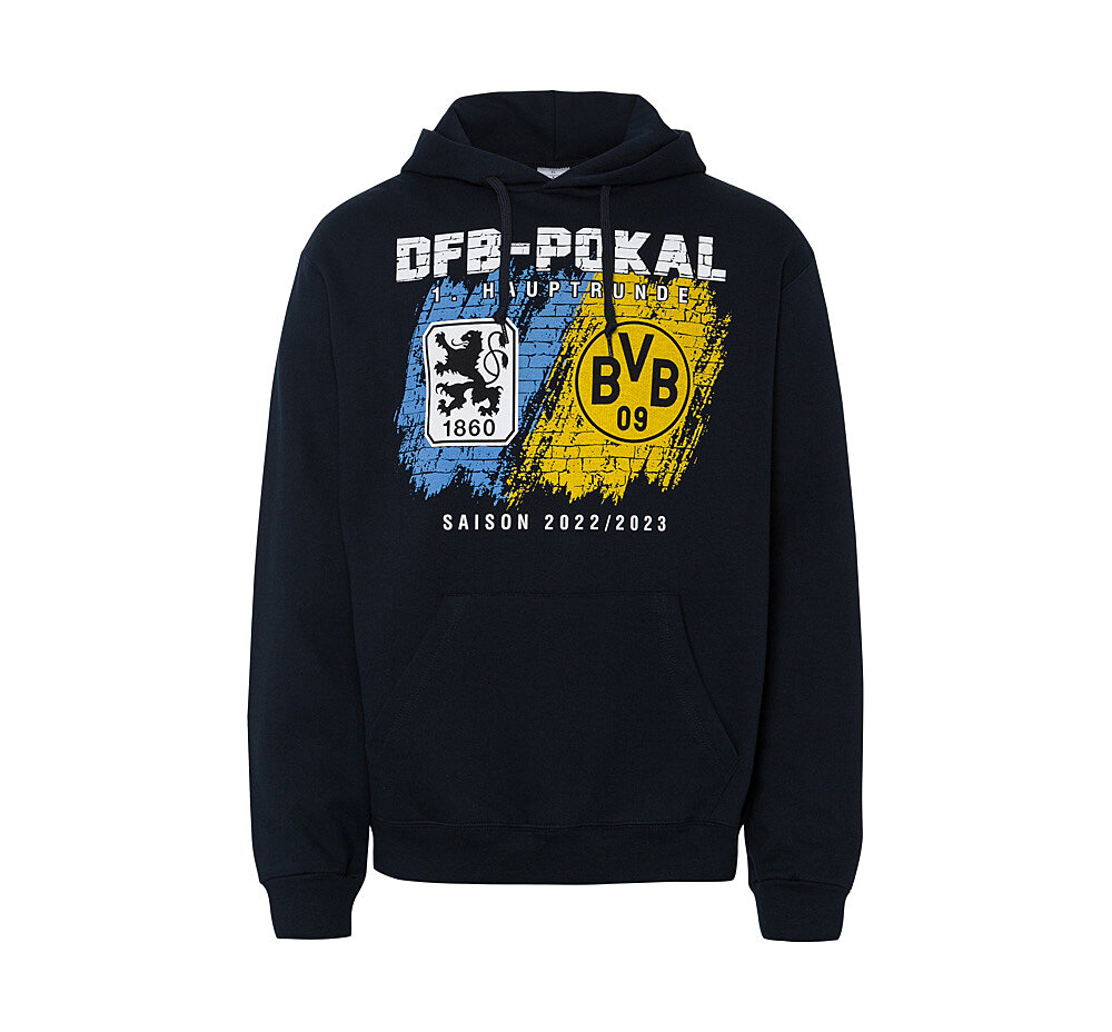 Hoodie DFB-Pokal 1860 - Dortmund