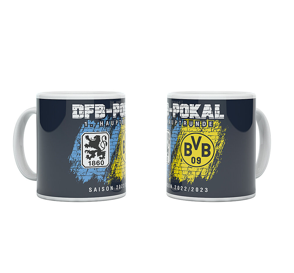 Tasse DFB-Pokal 1860 - Dortmund
