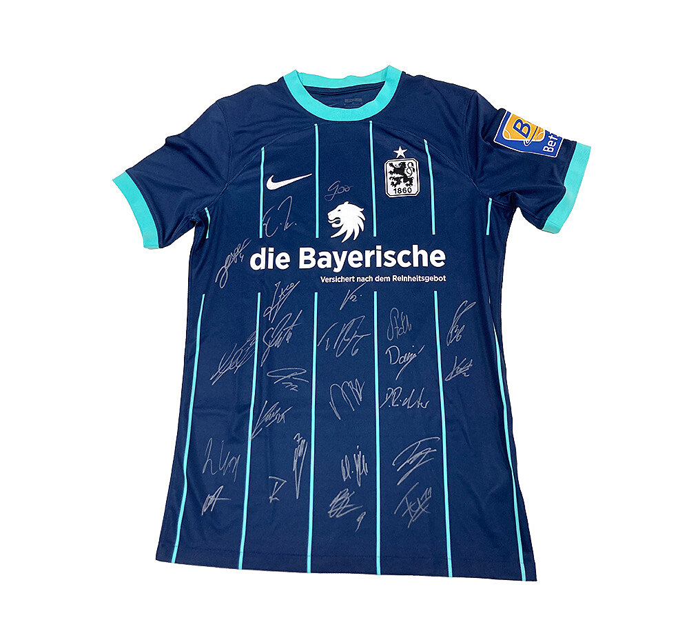 Nike Trikot Away mit Unterschriften 23/24
