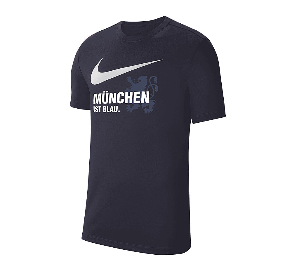 Nike T Shirt Munchen ist Blau 24 25