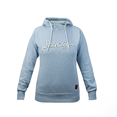 Lady Hoodie Sechzig hellblau