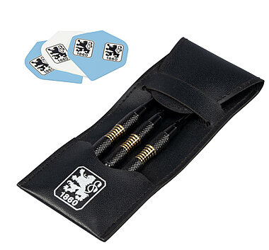 Darts-Set (Darts, Flights, Tasche)