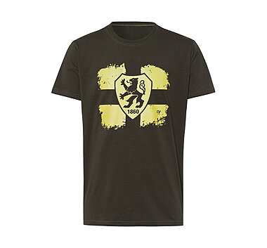 T-Shirt Schild olive