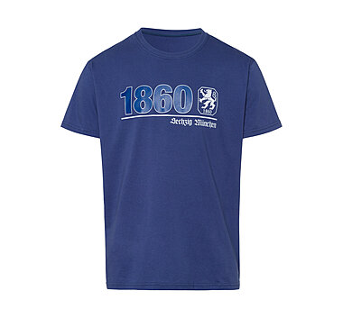 T-Shirt 1860 Line azur