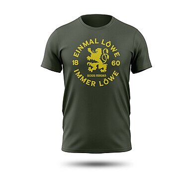 T-Shirt Einmal Lwe immer Lwe GG