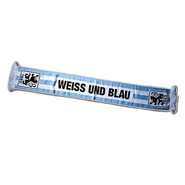 Schal Weiss und Blau