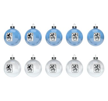 Christbaumkugeln 10er-Set