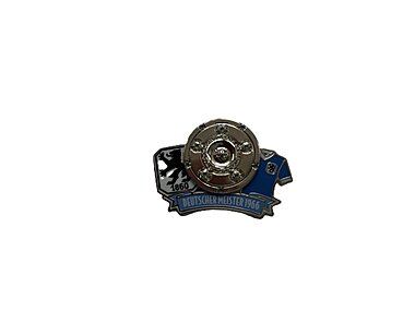 Pin 60 Jahre Deutsche Meisterschaft